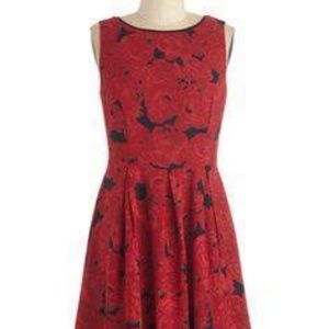Modcloth Stage Bouquet Dress sz XS NWT